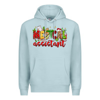 Blue Mist medical assistant Premium Hoodie - MaliasSmallBusiness