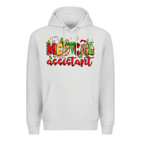 Dove Grey medical assistant Premium Hoodie - MaliasSmallBusiness