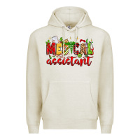 Oatmeal Heather medical assistant Premium Hoodie - MaliasSmallBusiness