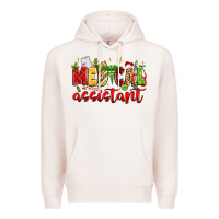 Pale Pink medical assistant Premium Hoodie - MaliasSmallBusiness