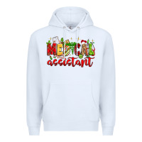 White medical assistant Premium Hoodie - MaliasSmallBusiness