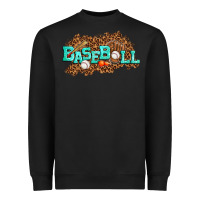 Black baseball Heavyweight Sweatshirt - texasbilliewilder
