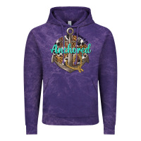 Cloud Purple anchored hebrews 6 19 Vintage Hoodie - texasbilliewilder
