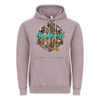 Vintage Zinc anchored hebrews 6 19 Vintage Hoodie - texasbilliewilder