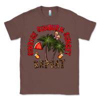 Chestnut sunrise sunburn sunnset repeat Classic Tee - CowhideDigitalArt