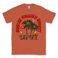 Copper sunrise sunburn sunnset repeat Classic Tee - CowhideDigitalArt