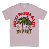 Lilac sunrise sunburn sunnset repeat Classic Tee - CowhideDigitalArt