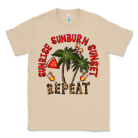 Mushroom sunrise sunburn sunnset repeat Classic Tee - CowhideDigitalArt