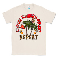 Natural sunrise sunburn sunnset repeat Classic Tee - CowhideDigitalArt