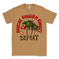 Toasted Coconut sunrise sunburn sunnset repeat Classic Tee - CowhideDigitalArt