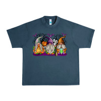 Midnight Navy Halloween Gnomes Urban Heavy Tee - texasbilliewilder