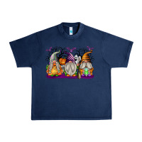 Navy Halloween Gnomes Urban Heavy Tee - texasbilliewilder