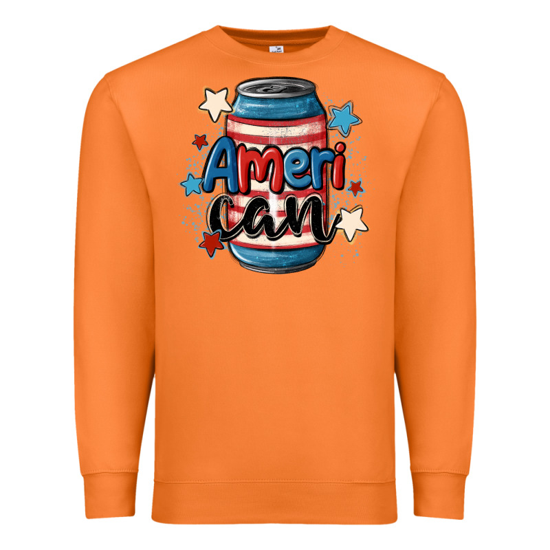 American Can Cooler Premium Sweatshirt by MaliasSmallBusiness | Teevron