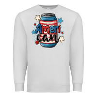 Dove Grey American can cooler Premium Sweatshirt - MaliasSmallBusiness