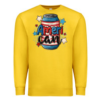 Lemon American can cooler Premium Sweatshirt - MaliasSmallBusiness