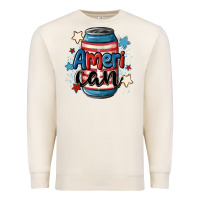 Sandshell American can cooler Premium Sweatshirt - MaliasSmallBusiness