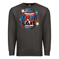 Smoke American can cooler Premium Sweatshirt - MaliasSmallBusiness