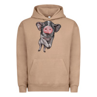 Pigment Burro baby pig Urban Hoodie - BarkalooDesign
