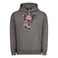 Pigment Tornado baby pig Urban Hoodie - BarkalooDesign