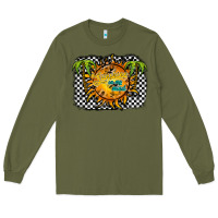 Army Green sunshine on my mind Long Sleeve Tee - RacoonDesign