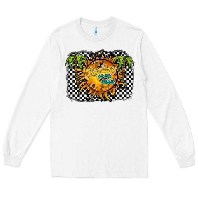 Sunshine On My Mind Long Sleeve Tee by RacoonDesign | Teevron