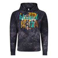 Cloud Black blessed nana with sunflowers Vintage Hoodie - texasbilliewilder