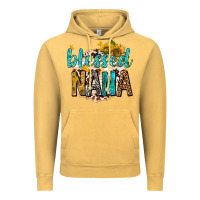 Vintage Mustard blessed nana with sunflowers Vintage Hoodie - texasbilliewilder