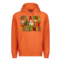 Carrot just a girl who loves christmas Premium Hoodie - MaliasSmallBusiness