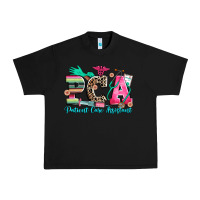 Black pca patient care assistant Urban Heavy Tee - Zillion Design Studio