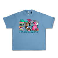 Pebble Blue pca patient care assistant Urban Heavy Tee - Zillion Design Studio