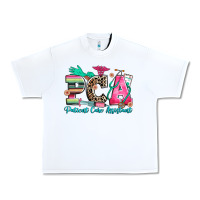 White pca patient care assistant Urban Heavy Tee - Zillion Design Studio