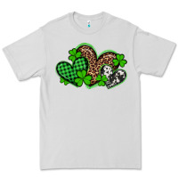 Dove Grey st patricks day western hearts Premium Tee - Artiststas