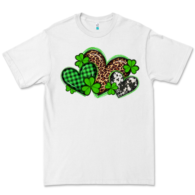 St Patricks Day Western Hearts Premium Tee by Artiststas | Teevron