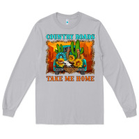 Moon Dust country roads take me home Long Sleeve Tee - HRA Design Shop