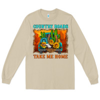 Mushroom country roads take me home Long Sleeve Tee - HRA Design Shop