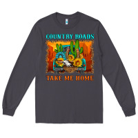Smoke country roads take me home Long Sleeve Tee - HRA Design Shop