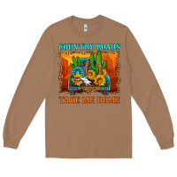 Toasted Coconut country roads take me home Long Sleeve Tee - HRA Design Shop