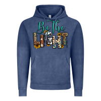 Vintage Denim be the light matthew 5 14 Vintage Hoodie - RanaPortraitStore