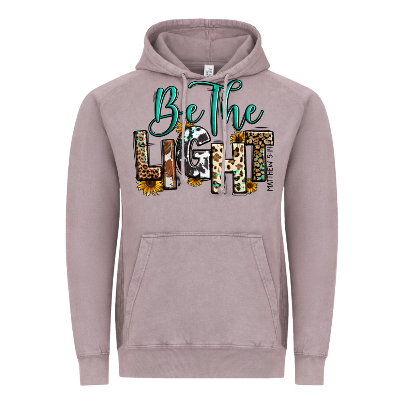 Be The Light Matthew 5 14 Vintage Hoodie by RanaPortraitStore | Teevron