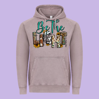 Vintage Hoodie be the light matthew 5 14