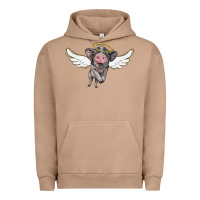 Pigment Burro angel baby pig Urban Hoodie - BarkalooDesign