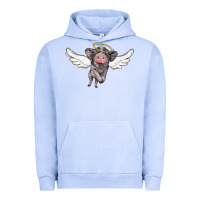 Pigment Grape Ice angel baby pig Urban Hoodie - BarkalooDesign