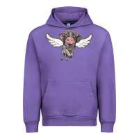 Tulip angel baby pig Urban Hoodie - BarkalooDesign