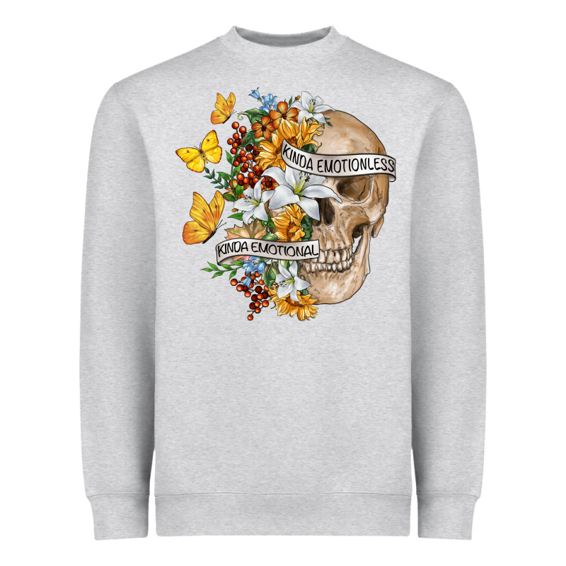 Kinda Emotional Kinda Emotionless Heavyweight Sweatshirt by RanaPortraitStore | Teevron