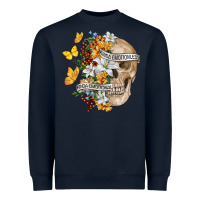 Navy Kinda Emotional Kinda Emotionless Heavyweight Sweatshirt - RanaPortraitStore