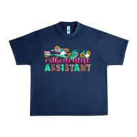 Navy orthodontist assistant Urban Heavy Tee - Zillion Design Studio