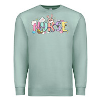 Seafoam easter nurse Premium Sweatshirt - MaliasSmallBusiness