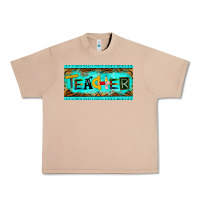 Burro teacher license plate Urban Heavy Tee - BarkalooDesign