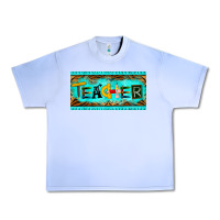 Grape Ice teacher license plate Urban Heavy Tee - BarkalooDesign