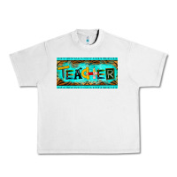 Lunar Rock teacher license plate Urban Heavy Tee - BarkalooDesign